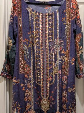 Maxi dress Pakistani shalvar kameez